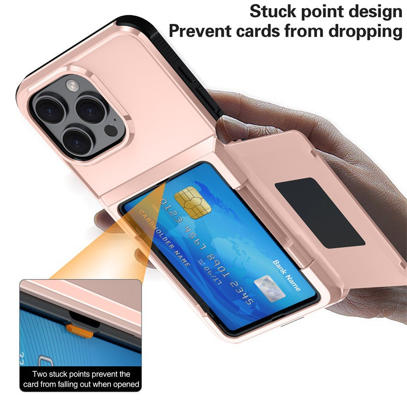 2 in 1 Flip Stand Wallet Case for iPhone