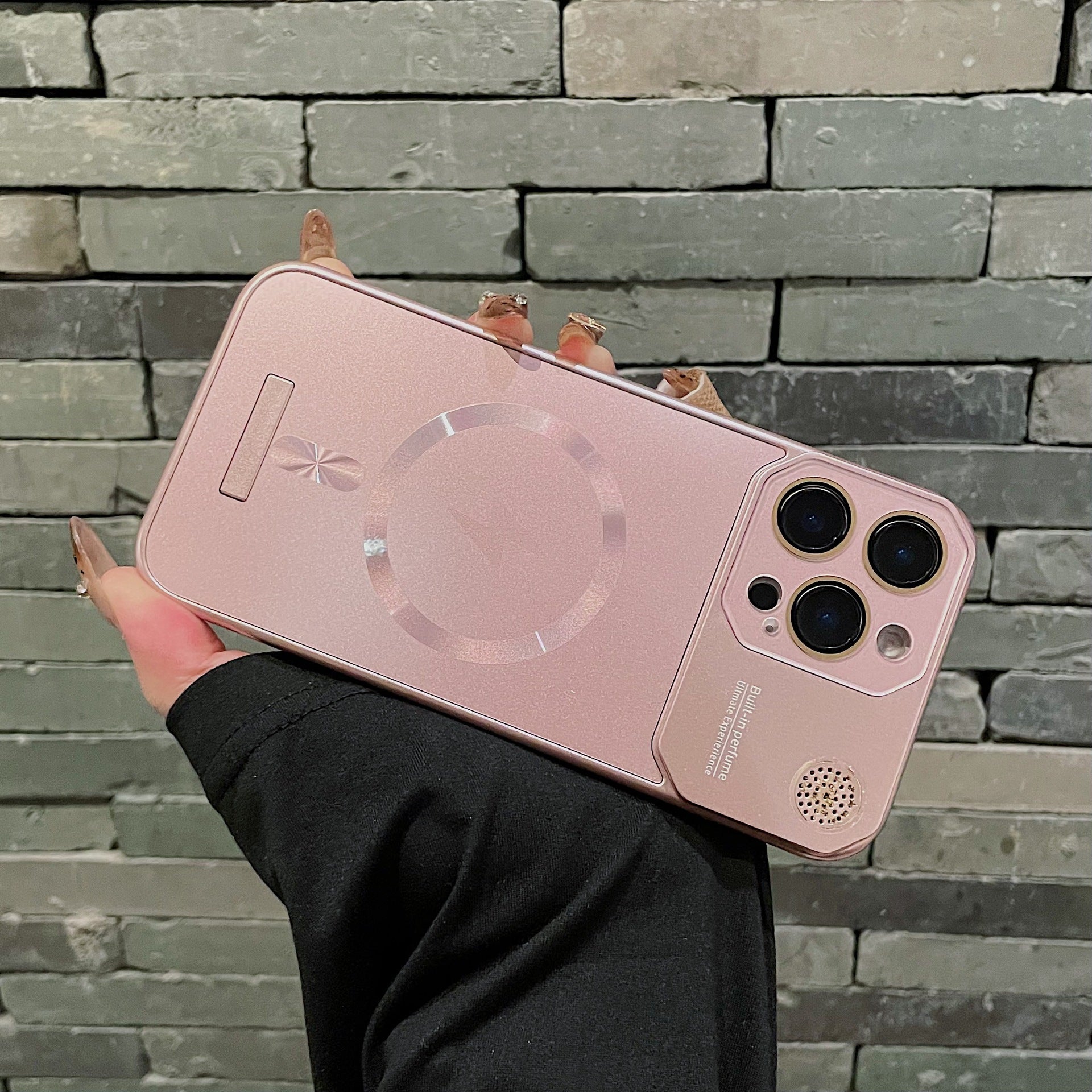 Magsafe Aromatherapy borderless frosted case For iPhone