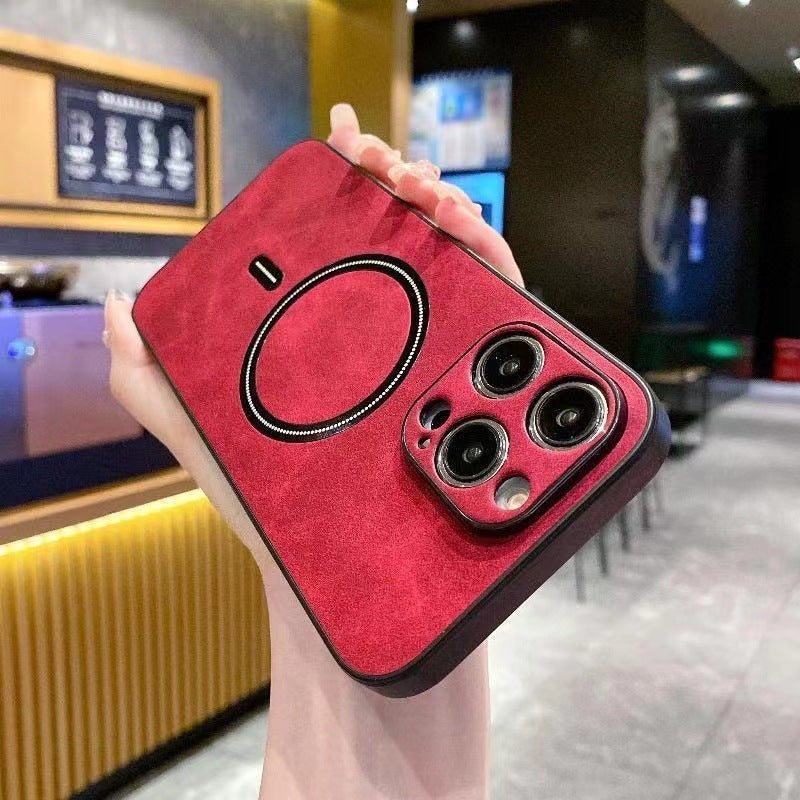 Skin sensitive magnetic anti slip case for iPhone