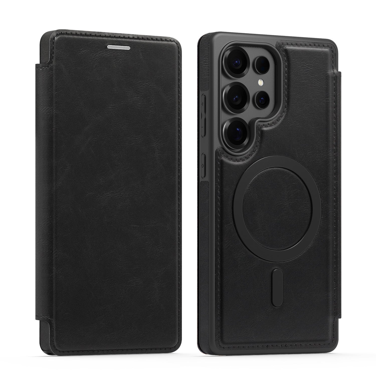 Magsafe Magnetic Flip Wallet Case for Samsung