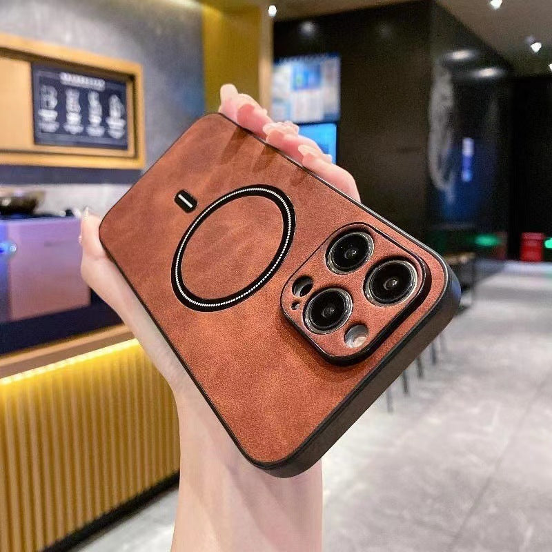 Skin sensitive magnetic anti slip case for iPhone