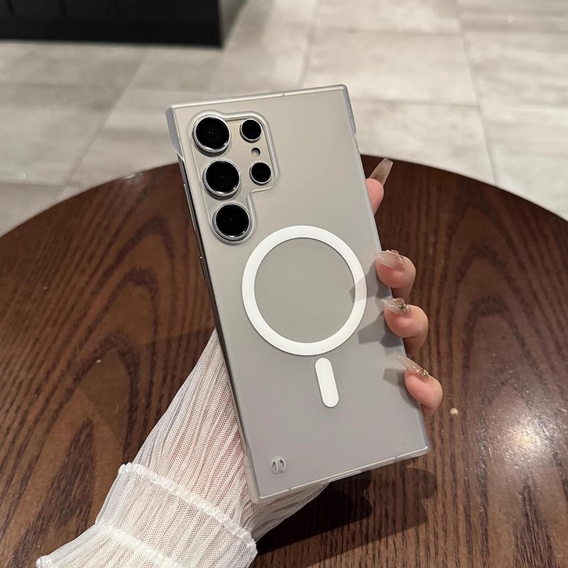 Ice Mist Ultra-thin Borderless Magnetic Case for Samsung