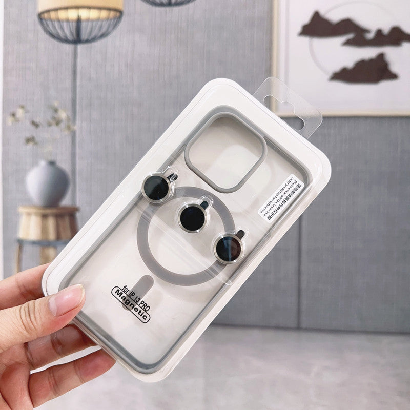 Magsafe Magnetic case with lens film for iPhone