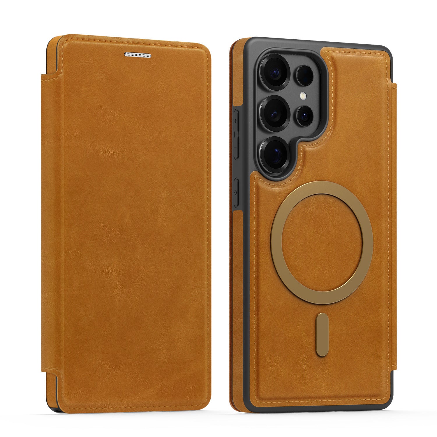 Magsafe Magnetic Flip Wallet Case for Samsung