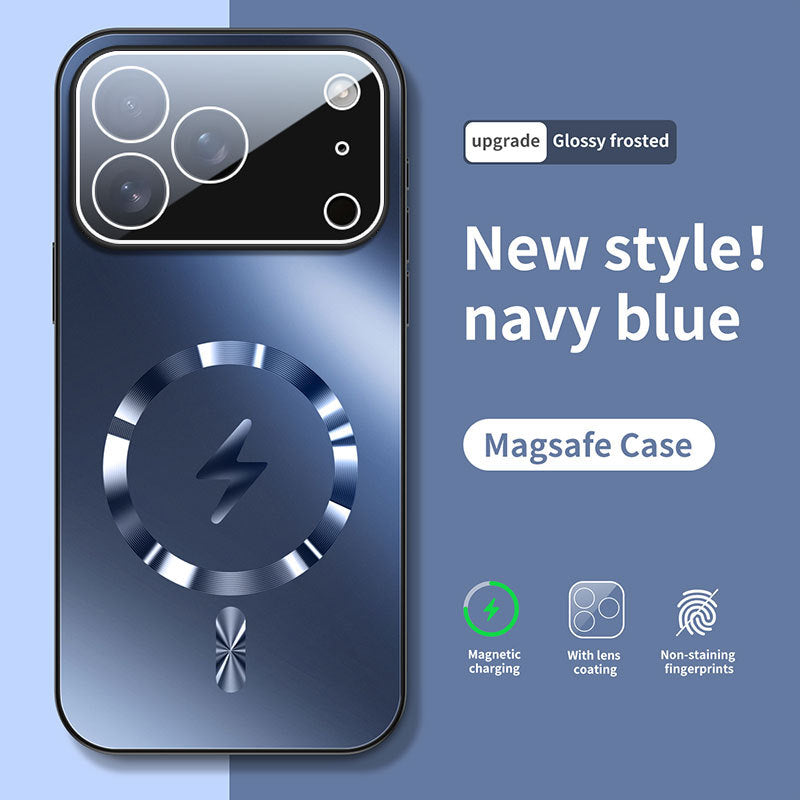 Matte all inclusive magnetic case for iPhone