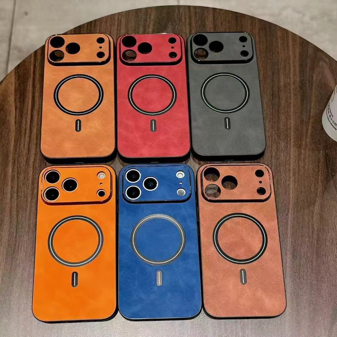 Skin sensitive magnetic anti slip case for iPhone