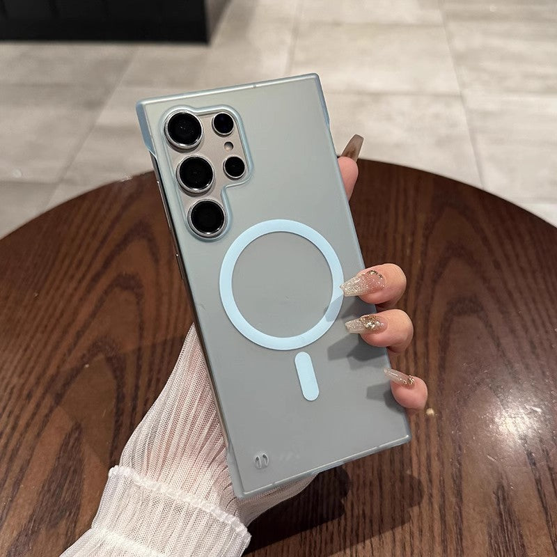 Ice Mist Ultra-thin Borderless Magnetic Case for Samsung