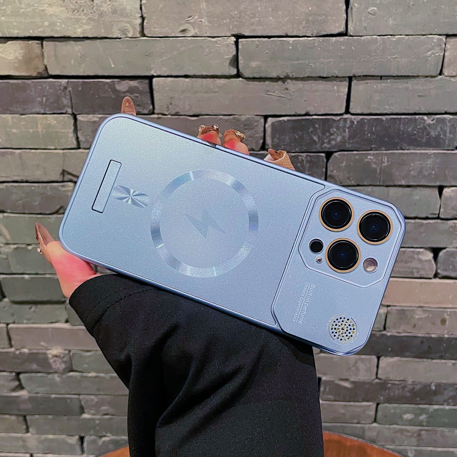 Magsafe Aromatherapy borderless frosted case For iPhone