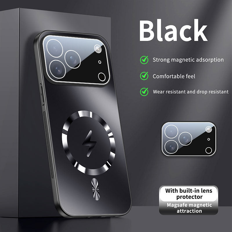 Matte all inclusive magnetic case for iPhone