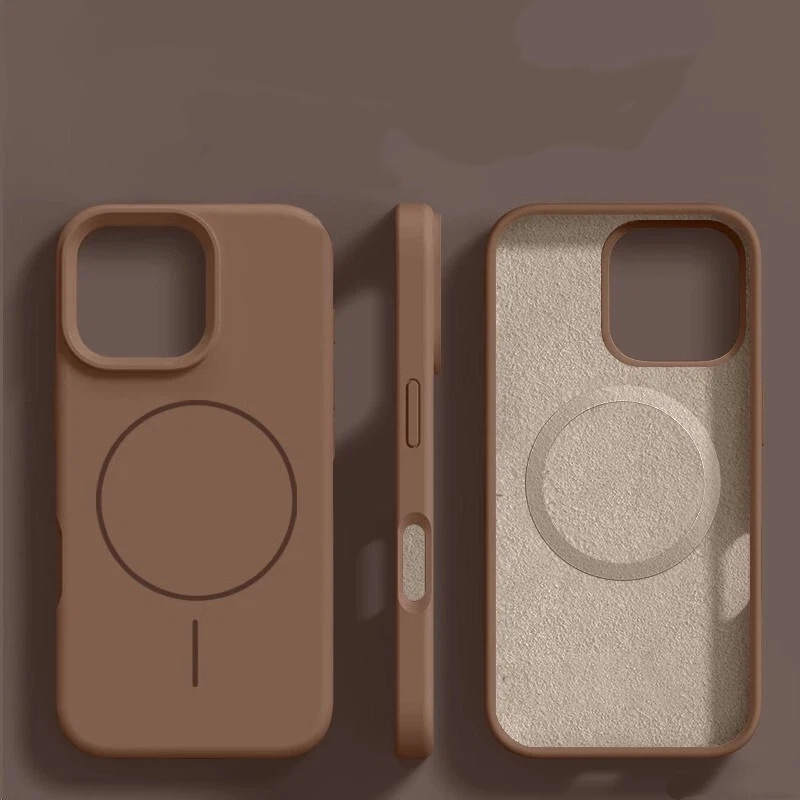 Magsafe Magnetic Liquid Silicone Case for iPhone