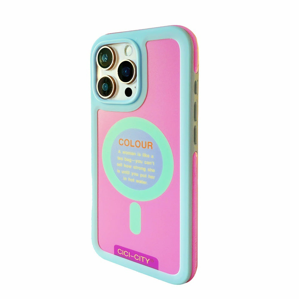 Dopamine contrast color niche case for iPhone