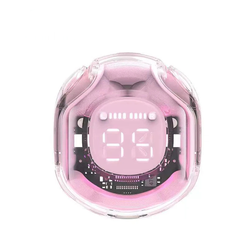 Noise Reduction Earbuds Mic Headphones with LED Display Earphones