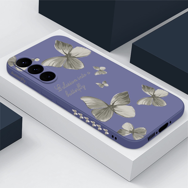 Butterfly Flowers Case For Samsung