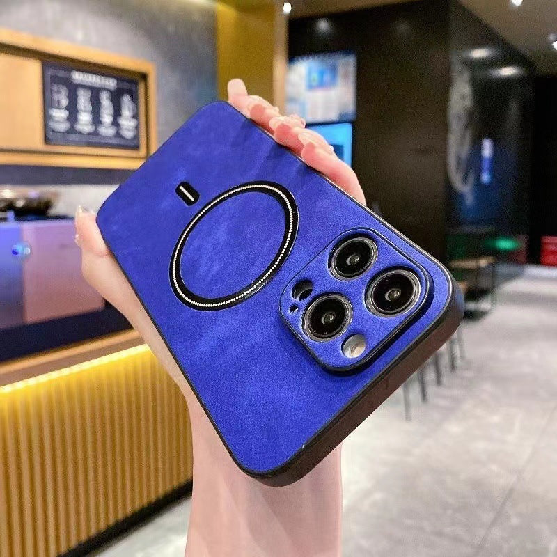 Skin sensitive magnetic anti slip case for iPhone