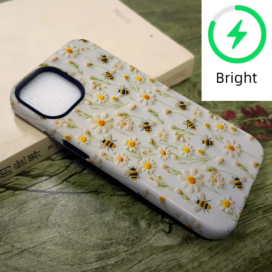 Imitation embroidery film case for iPhone