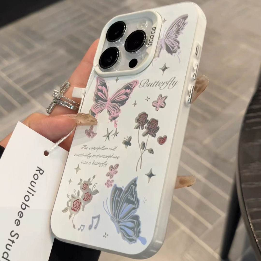 New butterfly phone case For iPhone