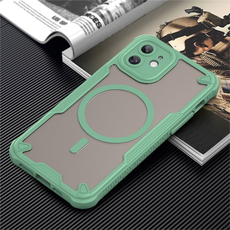 Translucent Magsafe Wireless Charging Case For iPhone