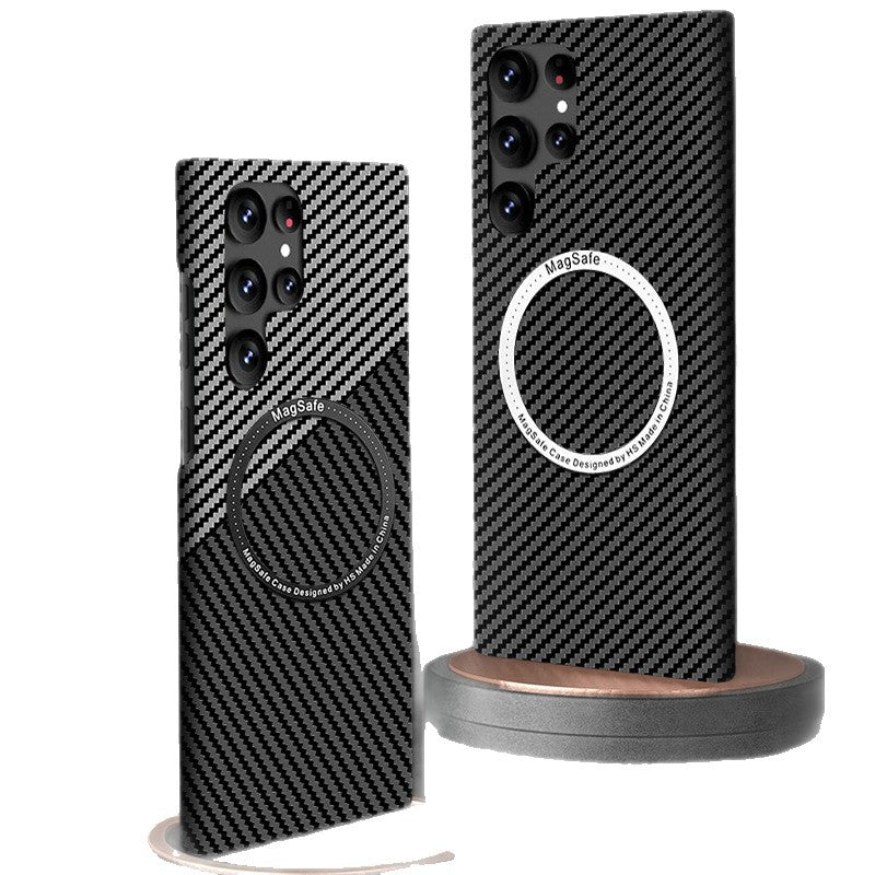 Magsafe Magnetic Ultra Thin Carbon Fiber Case For Samsung