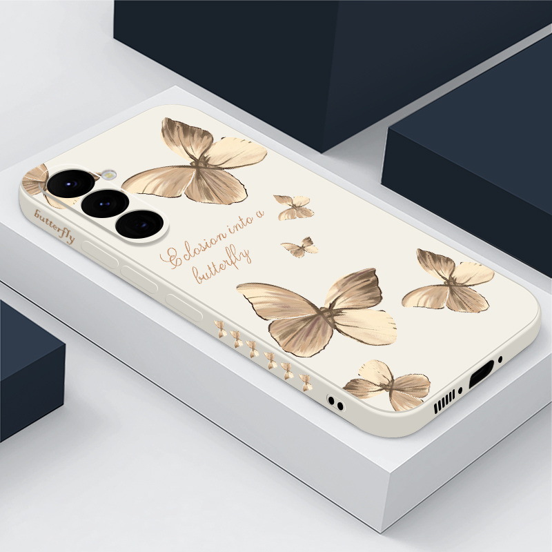 Butterfly Flowers Case For Samsung