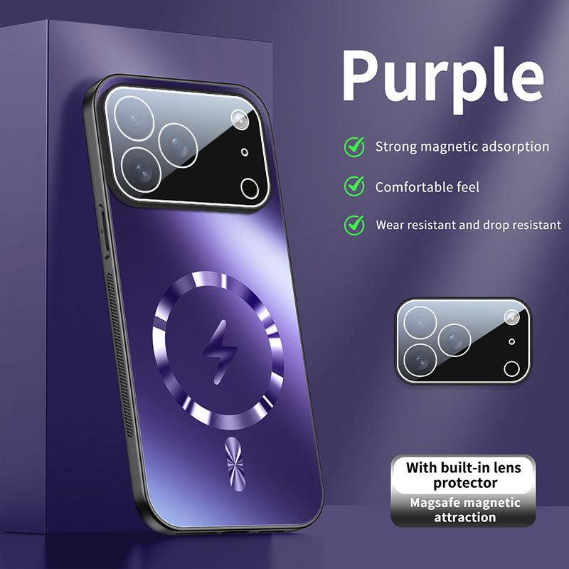 Matte all inclusive magnetic case for iPhone