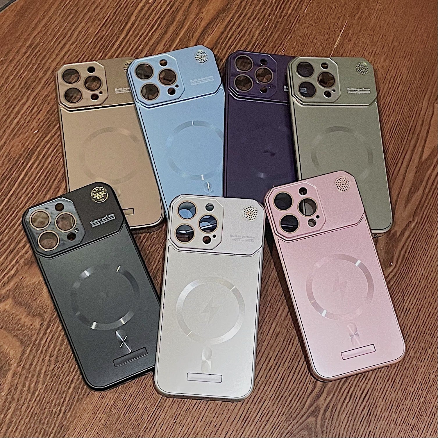 Magsafe Aromatherapy borderless frosted case For iPhone