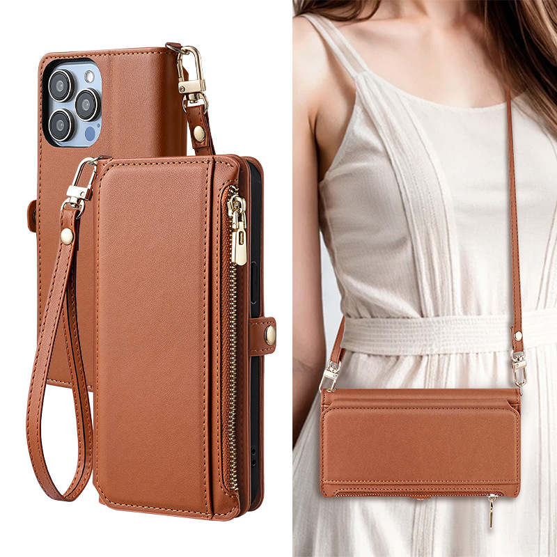 Boutique wallet anti-fall case For iPhone