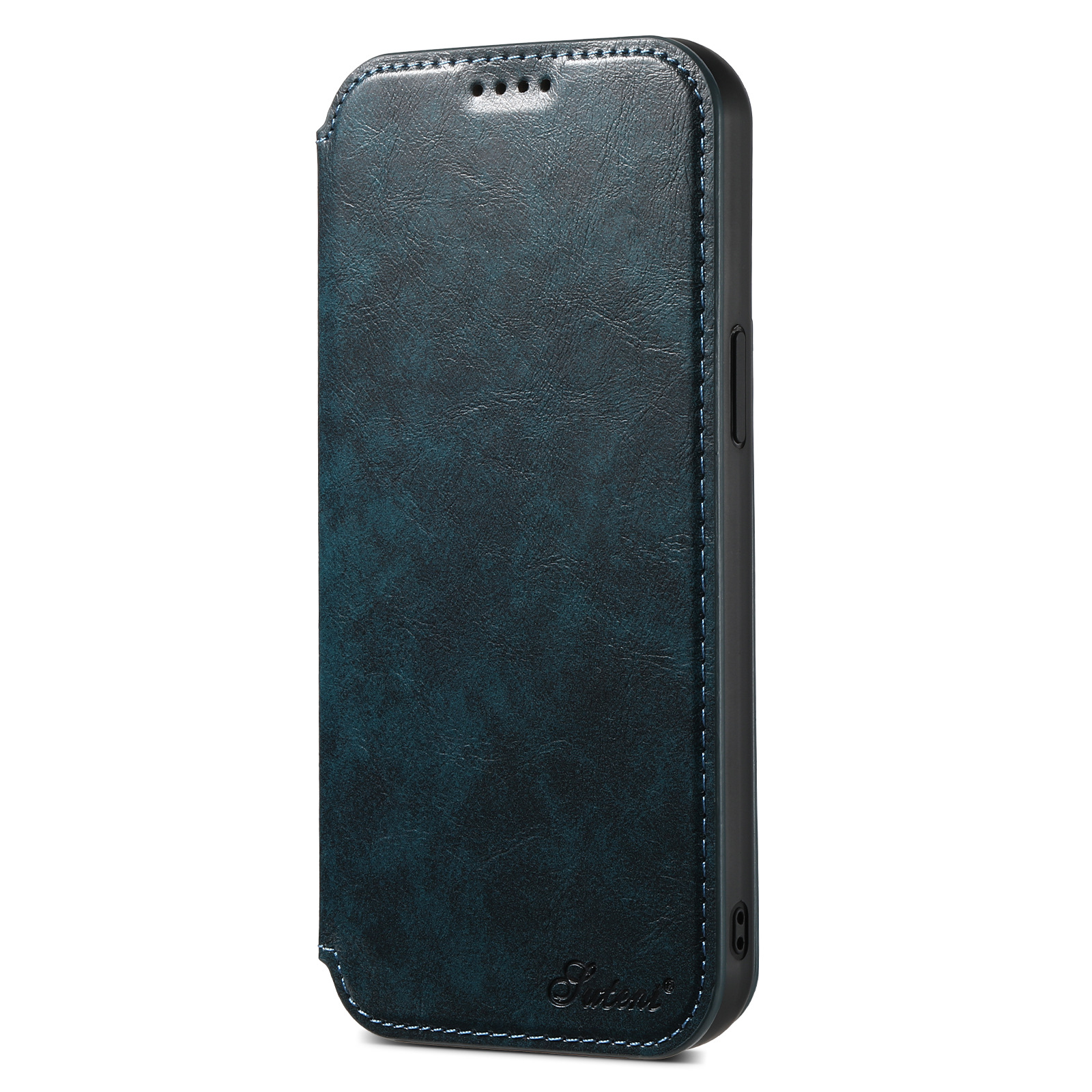 Flip Card Holder Charging Leather Phone Case For iPhone