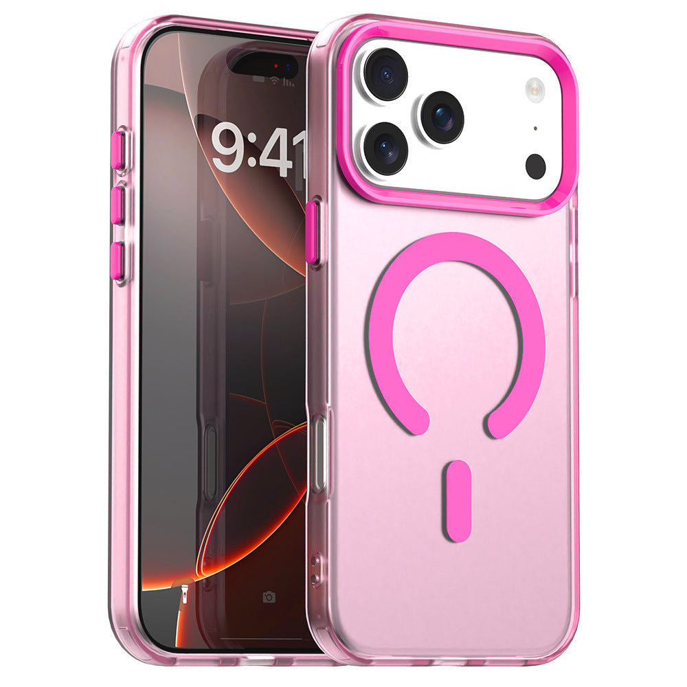 Magsafe Magnetic Candy-colored Matte Case for iPhone