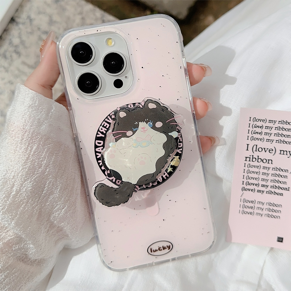 Coconut magnetic stand holder phone case for iphone