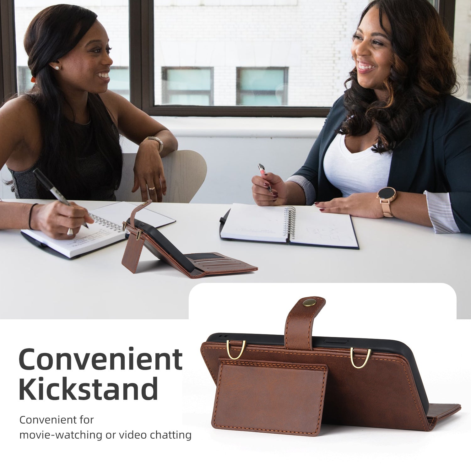 2-in-1 detachable wallet  case for Samsung