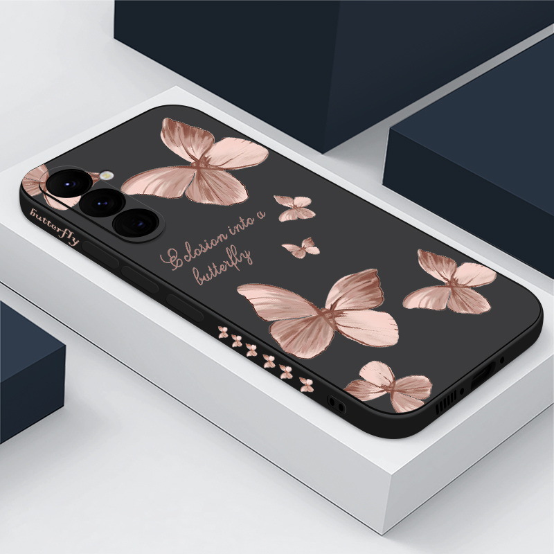 Butterfly Flowers Case For Samsung
