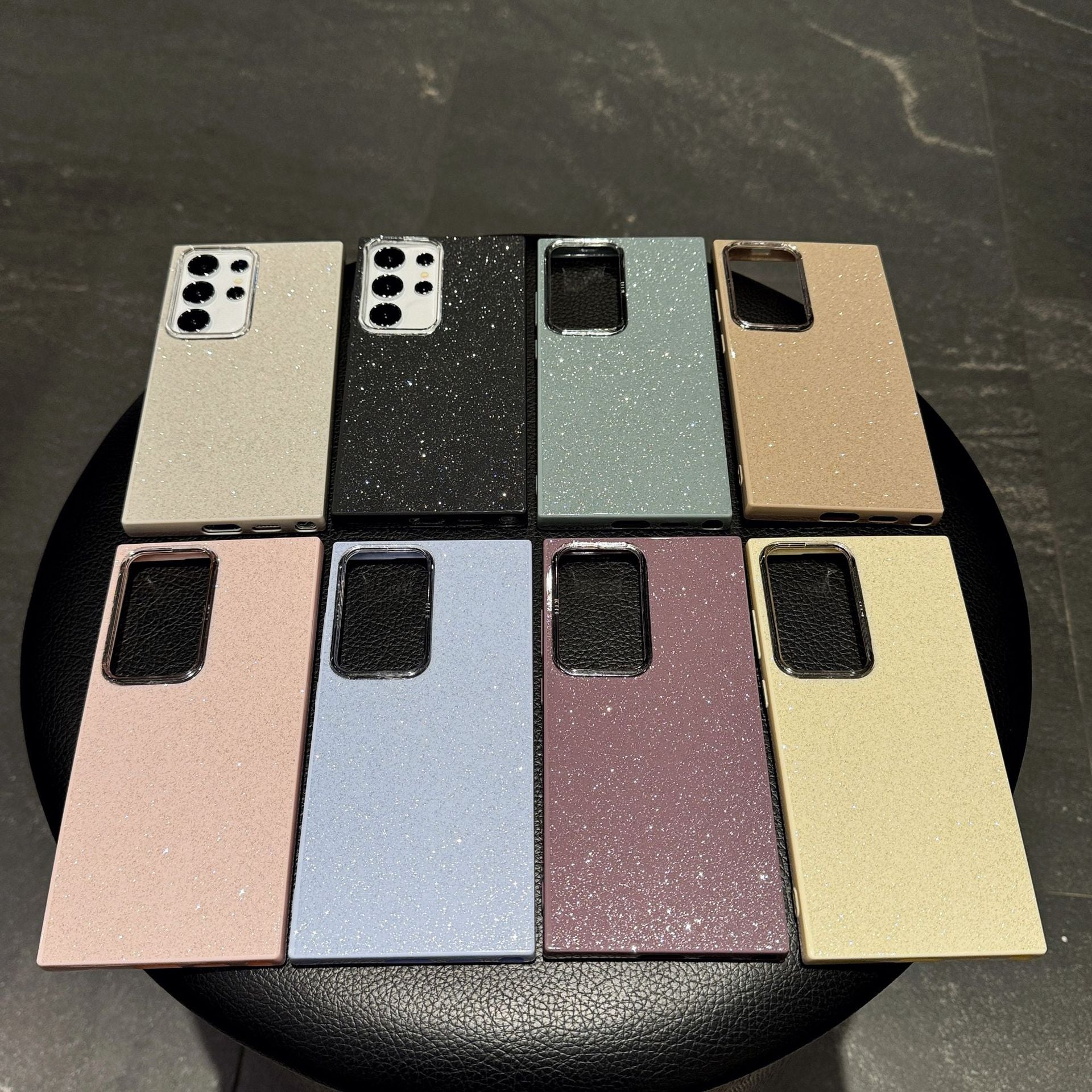 glitter anti-fall phone case for Samsung