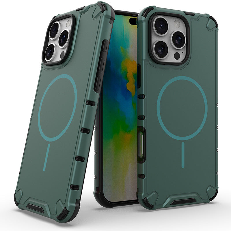 Magsafe Magnetic heat dissipation anti-fall frosted mobile case For Iphone