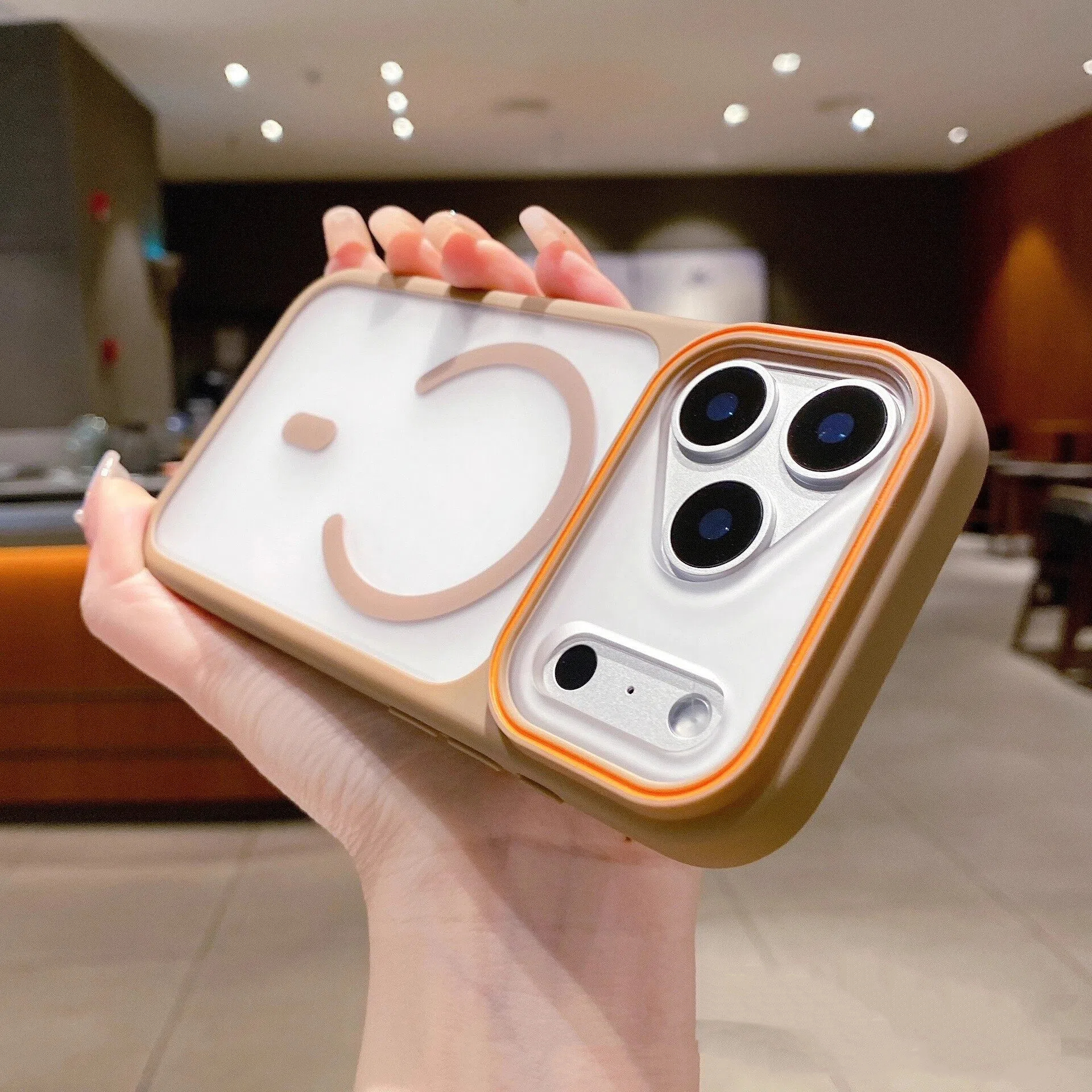 Magsafe magnetic matte skin anti drop case For iPhone