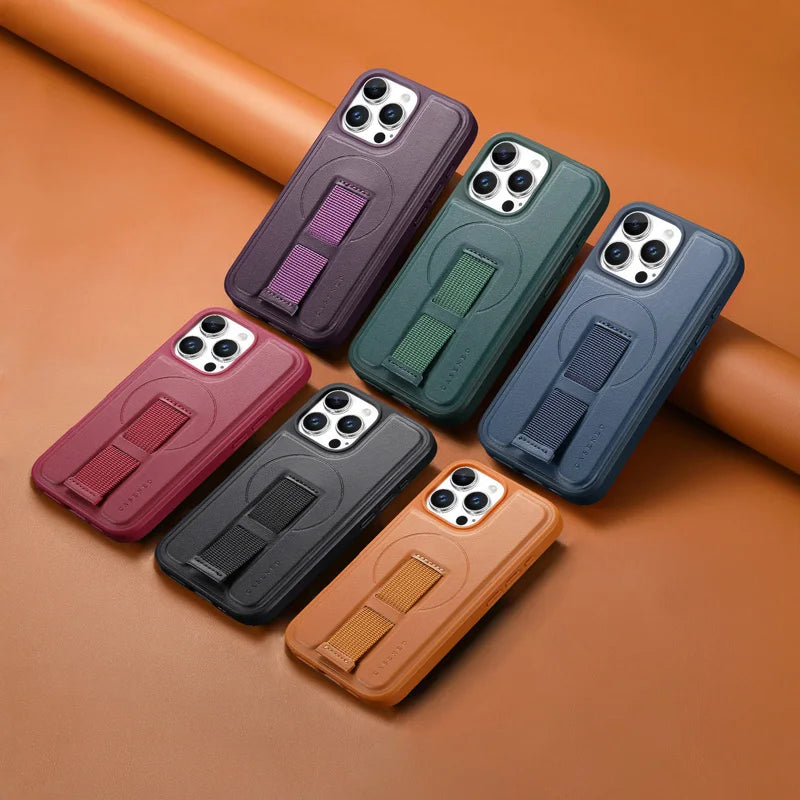 Magsafe magnetic wristband anti-fall case For iPhone