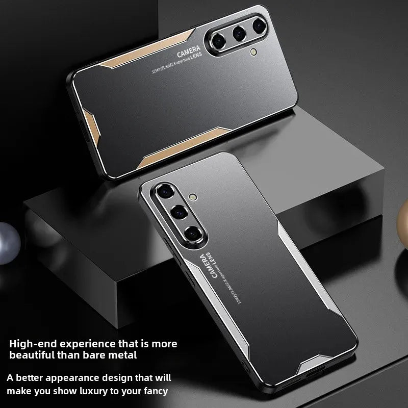 Triangle Blade Metal Soft Edge Phone Case for Samsung