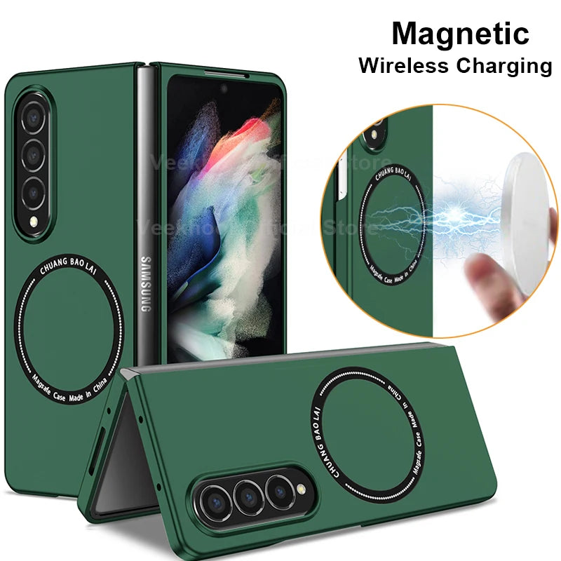 Magsafe Magnetic Matte Anti-Fingerprint Protective Case For Samsung