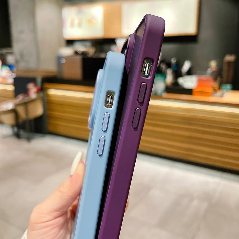 Ice Mist Magsafe Magnetic Shockproof Hard Case For iPhone 