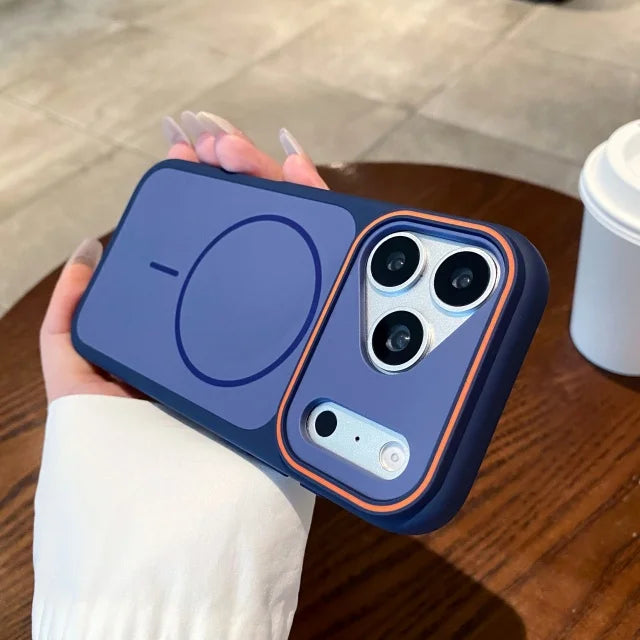 Magsafe Magnetic Soft Silicone Frame Matte Case For iPhone