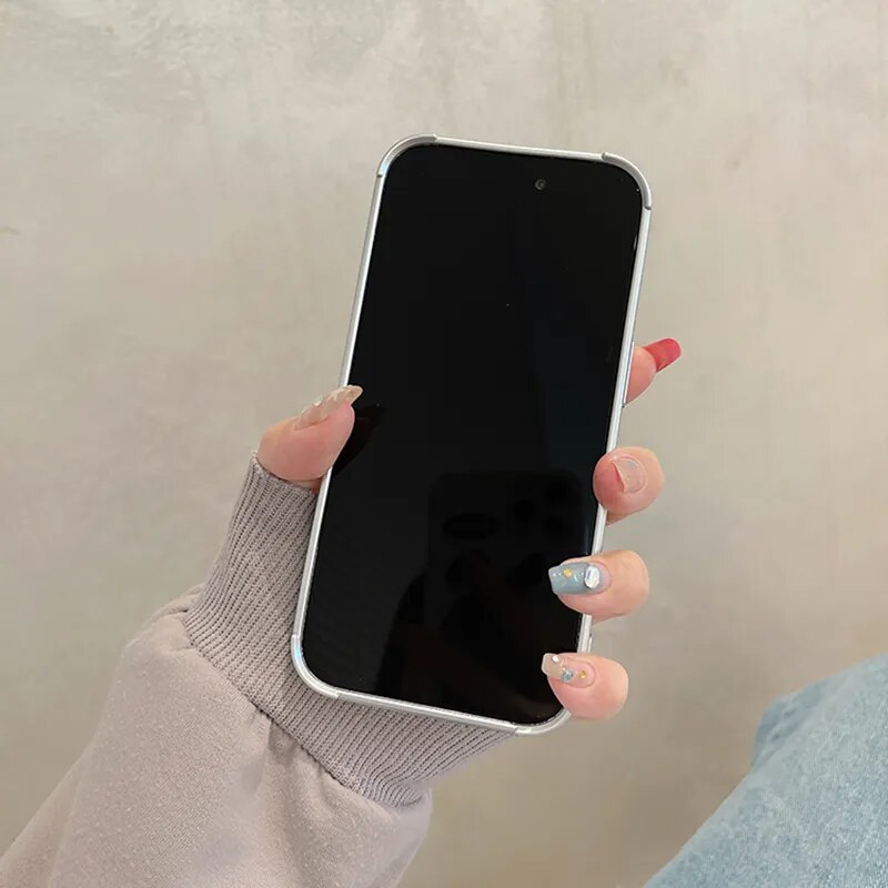 Ins 3D Fold Butterfly Glossy Case For iPhone