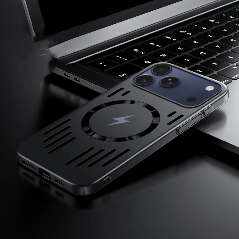 Magsafe Hard Metal Heat Dissipation Magnetic Case for IPhone