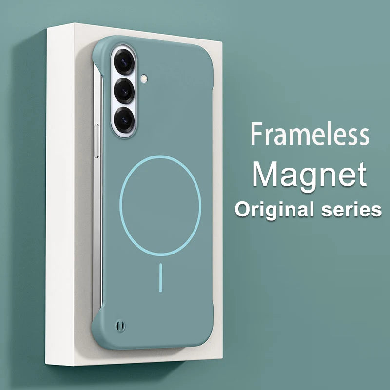 Frameless Matte Ultra Thin Magnetic Case For Samsung