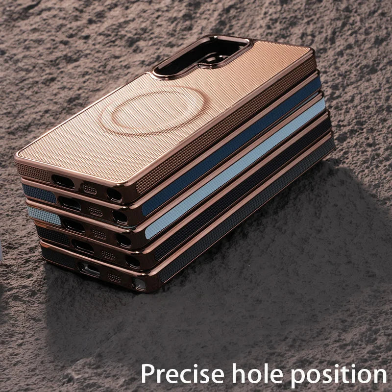 New Business Metal Shockproof Magsafe Case for Samsung