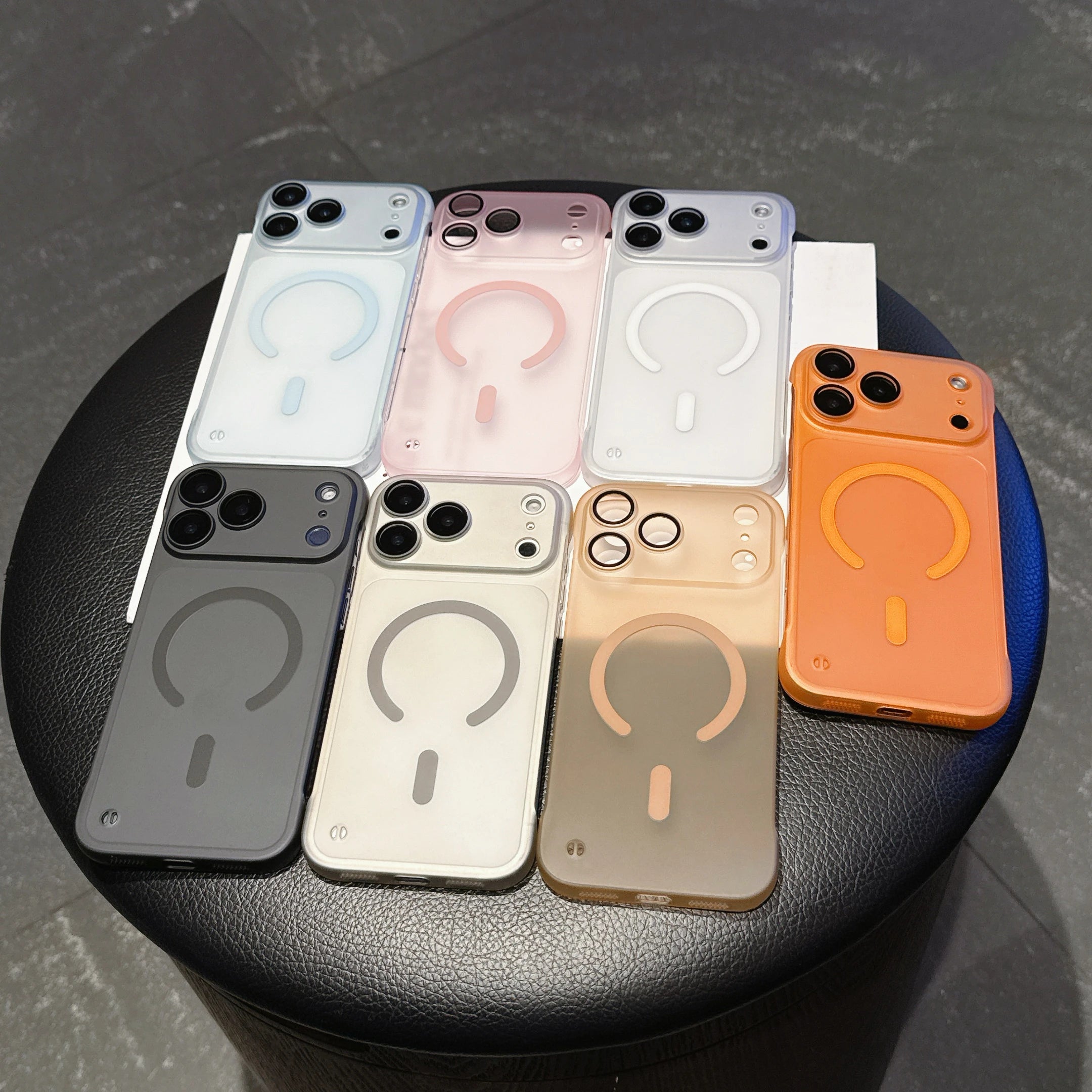 Frameless Ultra Thin Matte Translucent Case for iPhone