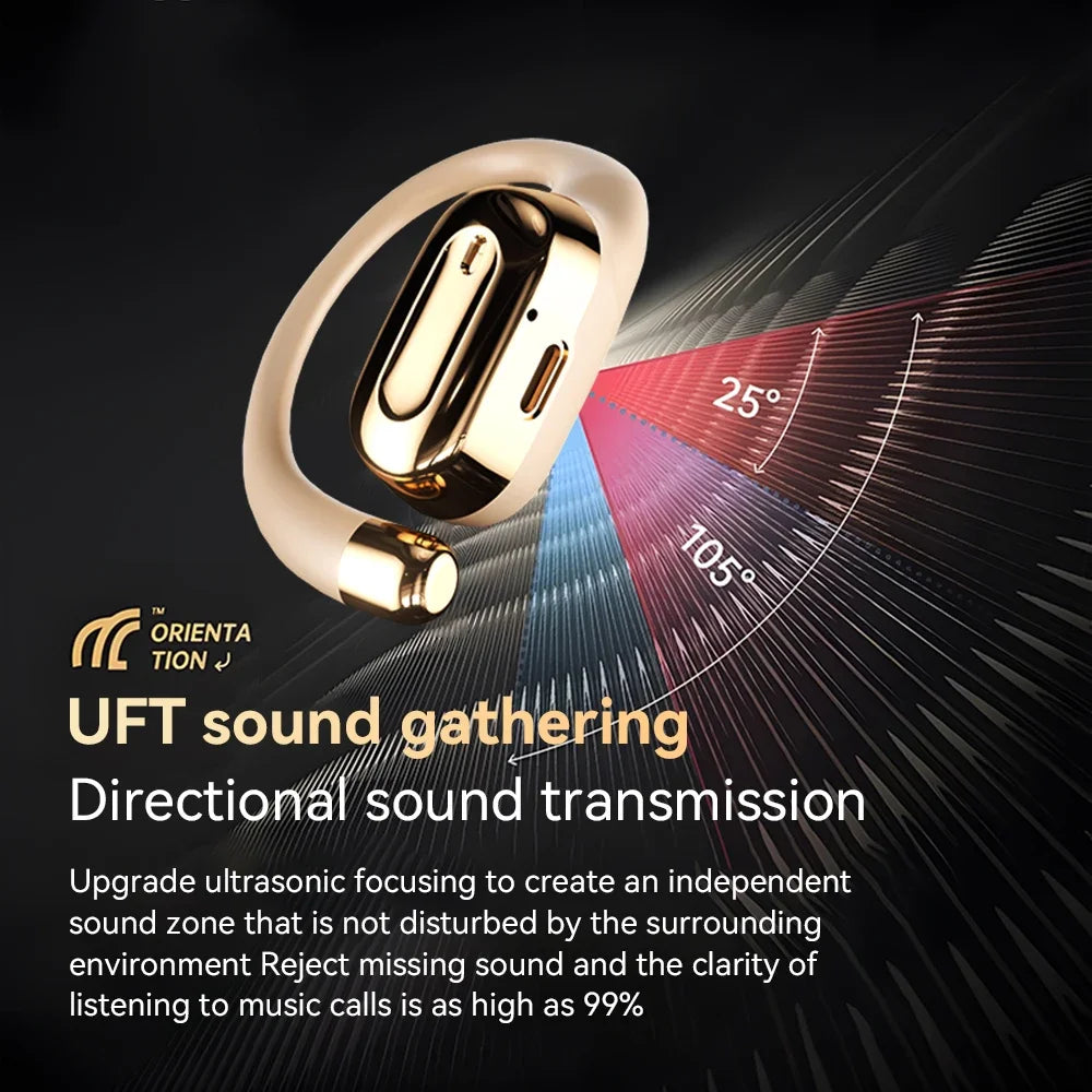 Wireless Bone Conduction Open Ear Sports Bluetooth Headphones