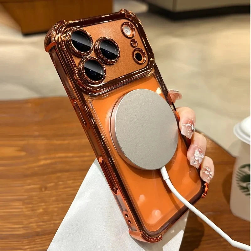 Transparent Shockproof Case For iPhone
