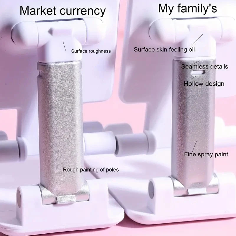 Adjustable tablet & phone stand