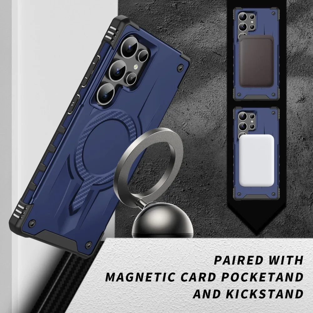 The classic two-in-one armored shockproof case for Samsung