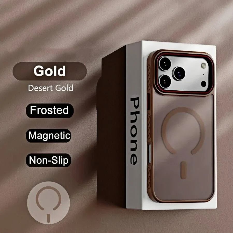 Magsafe Magnetic Matte Transparent Case For iPhone