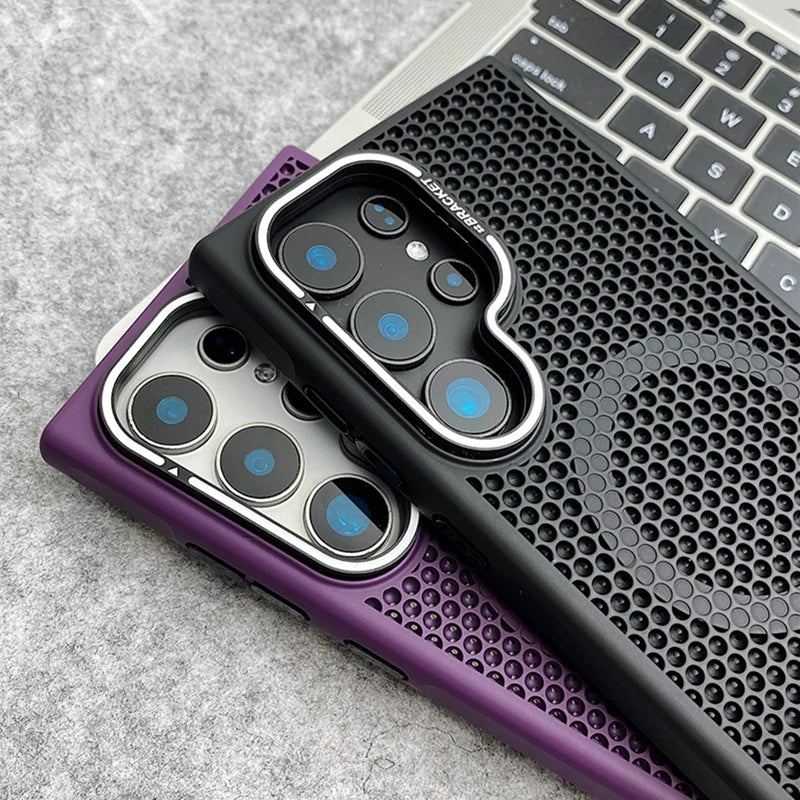 Heat dissipation MagSafe magnetic case For Samsung